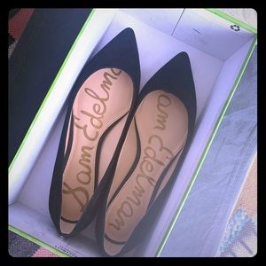 Sam Edelman Black Flats